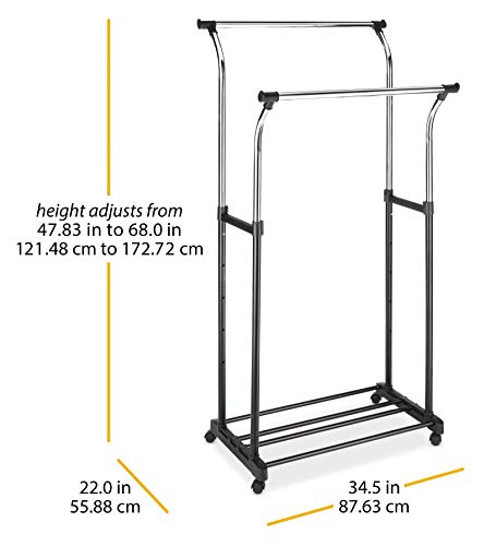 Double Rods Clothes Rack