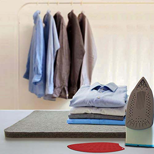17" x 13.5" Wool Pressing Mat 100% New Zealand Felted Wool Ironing Mat Pad Blanket for Quilter