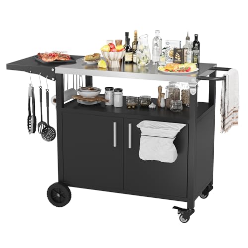 Outdoor Grill Cart