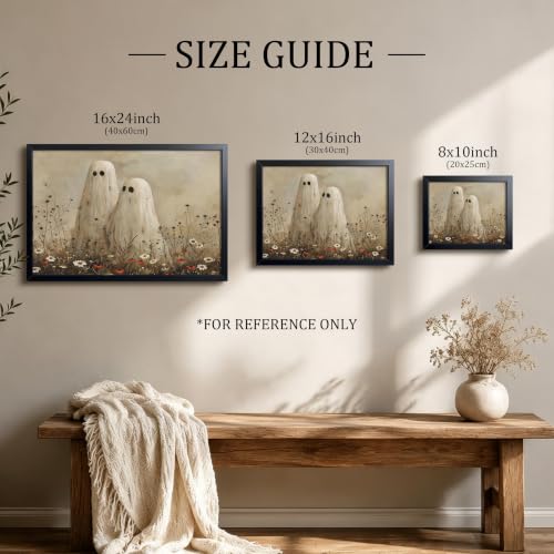 Framed Halloween Canvas Wall Art