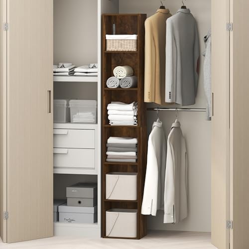Cubicle 6 Tier Closet Organizers and Storage
