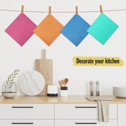 Swedish Dishcloths for Kitchen (10 Count)