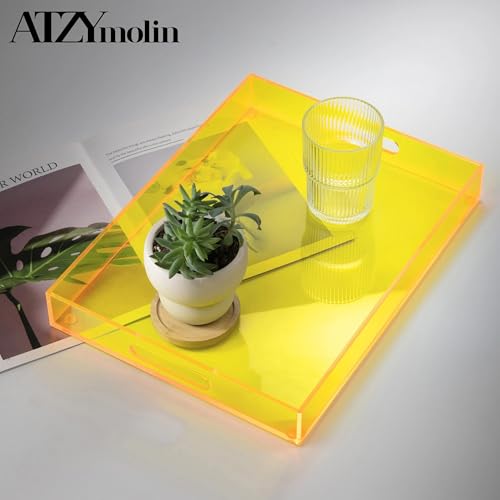 16"x12" Large Acrylic Serving Tray