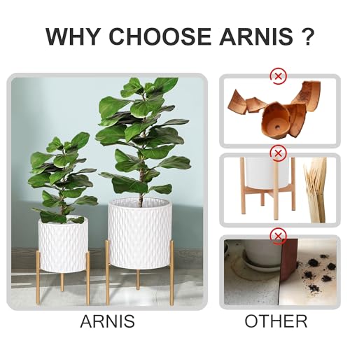 Plants Pots with Stand (2 Count)