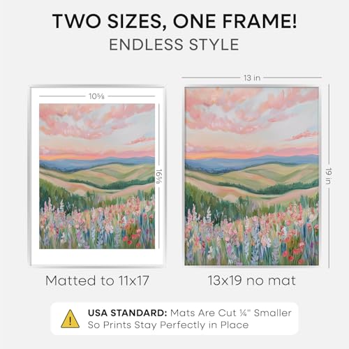 13x19 Silver Picture Frame (2 Count)