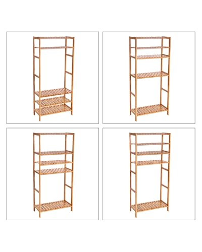 5 Tier Bamboo Shelf