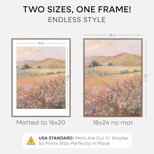 18x24 Mocha Poster Frame