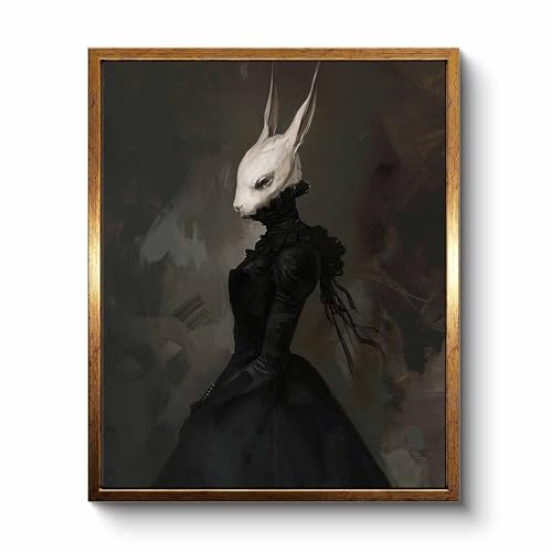 Framed Canvas Wall Art Home Decor Gothic Room Decor Aesthetic Prints