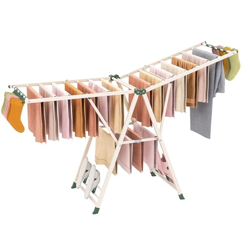 Foldable Metal Clothes Drying Rack