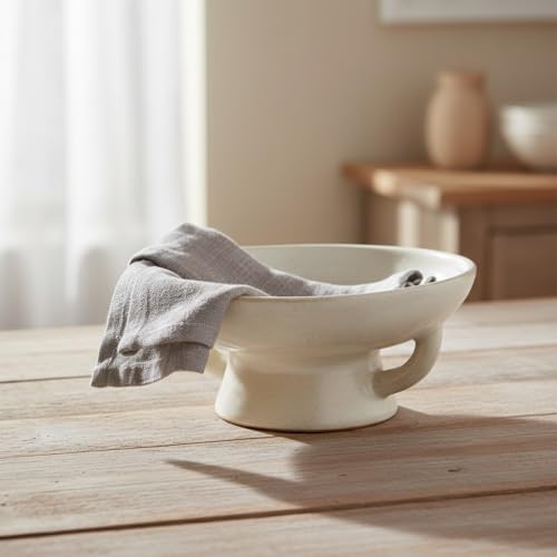 Stoneware Bowl w Reactive Glaze