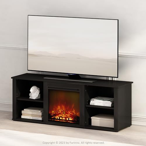 Jensen Fireplace TV Stand