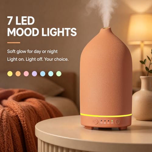 200ML Ceramic Essential Oil Diffuser for Home