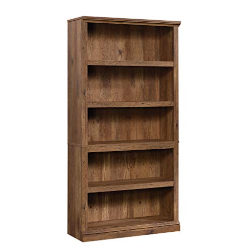 5 Tier Book Shelf Wooden Bookcase Multipurpose Bookshelf for Home Office