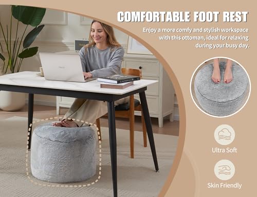 Round Pouf Ottoman