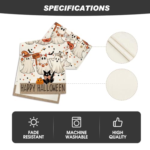210 GSM Halloween Table Runner Home Party Decor 13x36 Inch (3.25 Sq Ft)