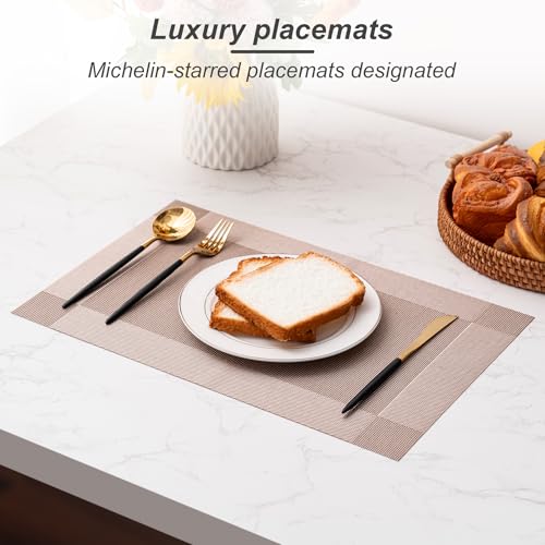 Placemats Set of 4 Washable Indoor (4 Count)
