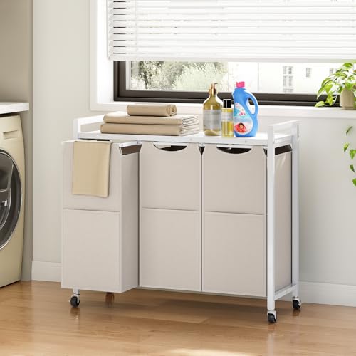 Laundry Sorter 3 Section