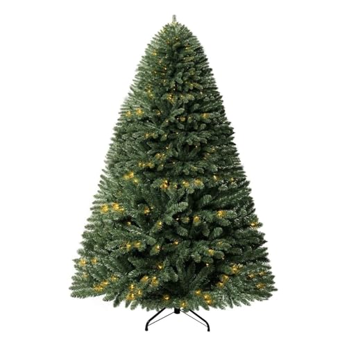 Prague 6.5ft Prelit Artificial Christmas Tree with Foot Pedal