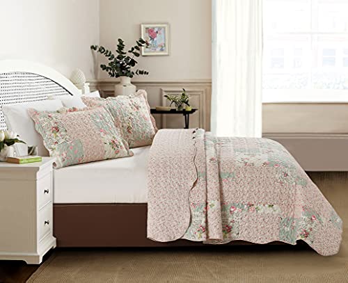 Rose and Sage Quilt Set