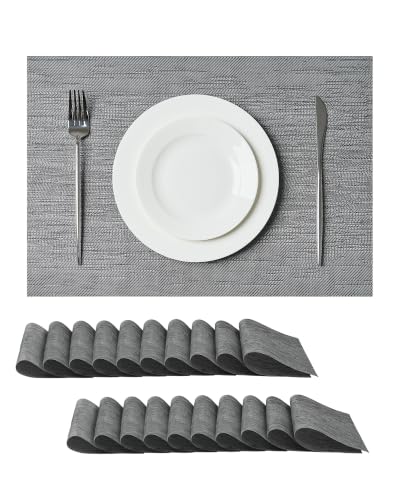 Grey Placemats (20 Count)