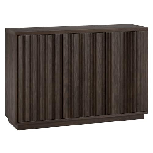 48" Fluted Modern Sideboard Buffet Cabinet