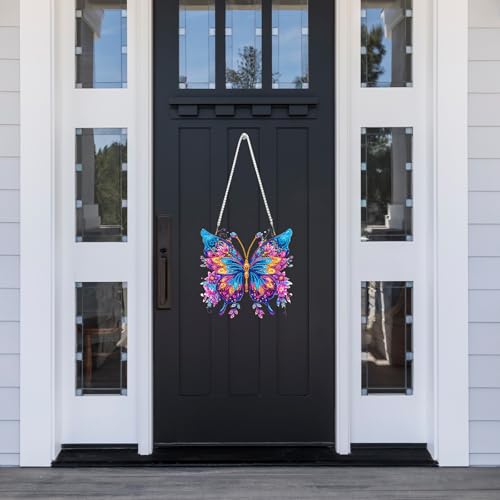 DIY Butterfly Diamond Painting Hanging Ornament
