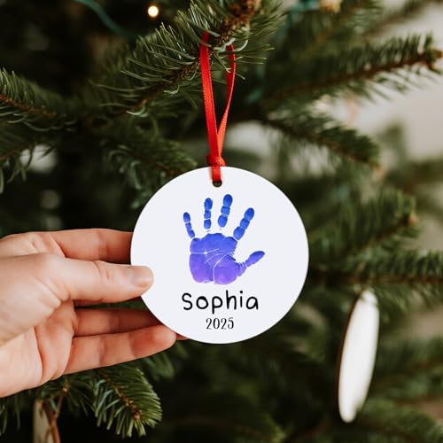 Baby Hand and Footprint Ornament