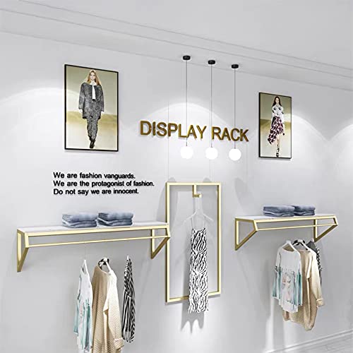 Modern Simple Men's and Women's Clothing Store Heavy Duty Metal Display Shelf