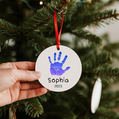 Baby Hand and Footprint Ornament
