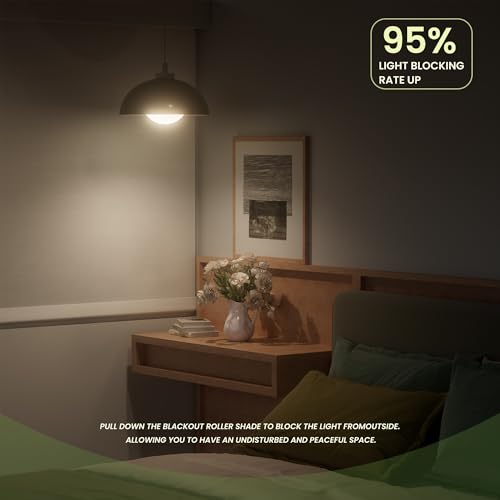 Blackout Roller Shades for Indoor Windows