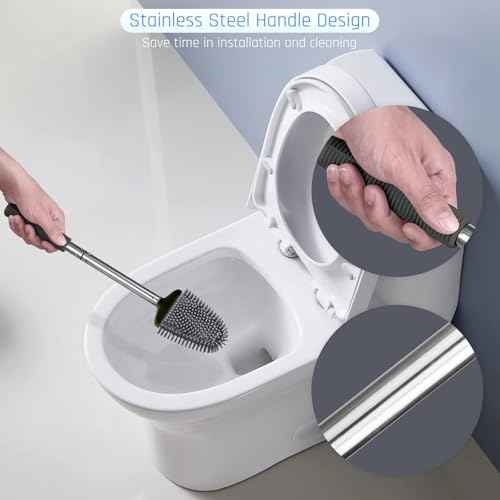 Silicone Toilet Brush (2 Count)