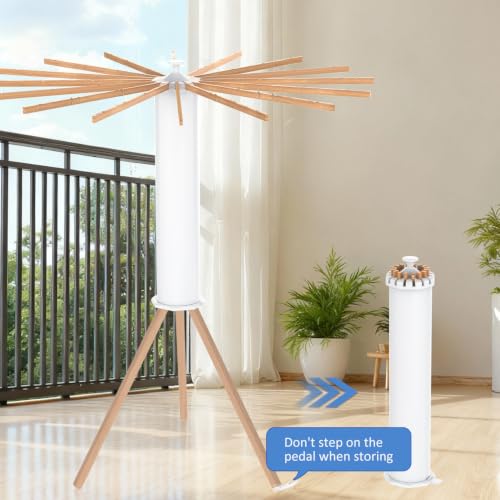 Tripod Foldable Clothes Rack
