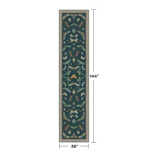 Washable Runner Rug for Hallway 2'6"x12' (30 Sq Ft)