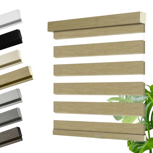 Cordless Zebra Blinds for Windows