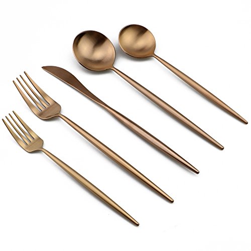 5 Pieces Luxury Rose Gold 18