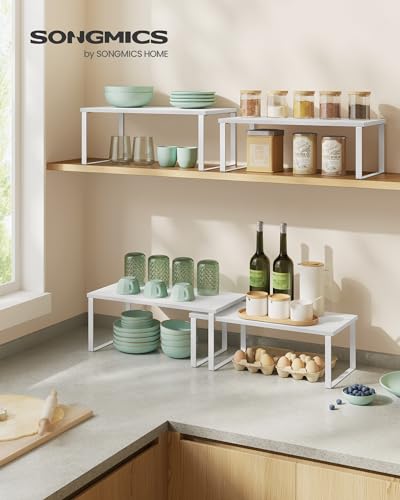Cabinet Organizer Shelf (4 Count)