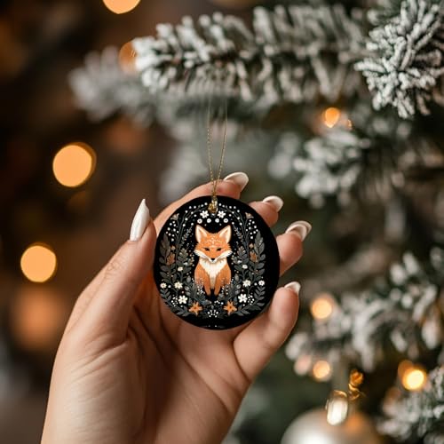 Fox Ornament Fox Gifts for Women Girls Men