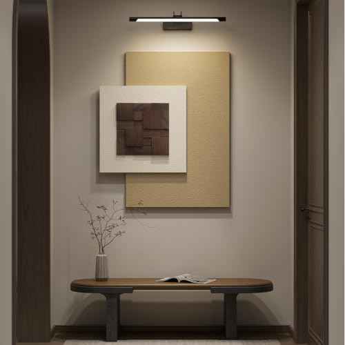 Large Wood Abstract Wall Art for Living Room
