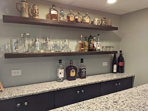 72 inch Wooden Floating Shelves for Wall