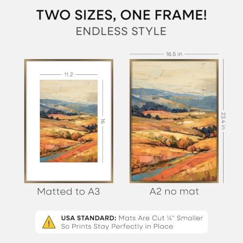 A2 Bronze Picture Frame (3 Count)