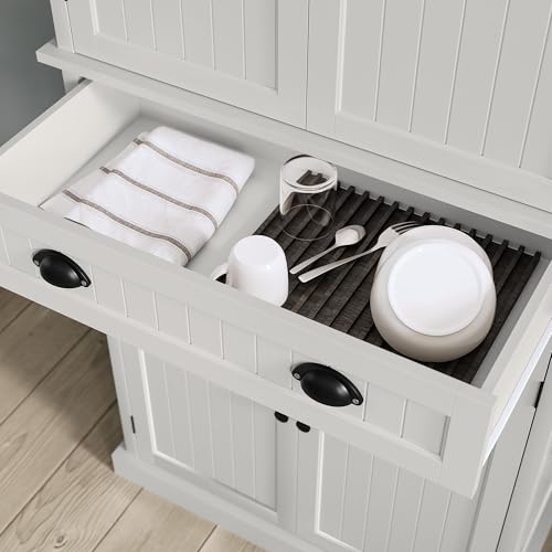 72" Tall Freestanding Pantry & Kitchen Storage Cabinet