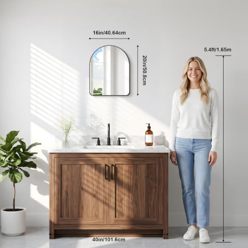 Arched Bathroom Vanity Mirror