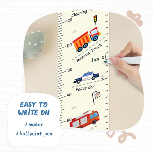 Personalized Name Children's Height Measurement Chart for Wall