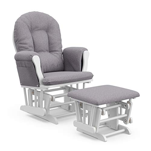 Premium Hoop Glider & Ottoman