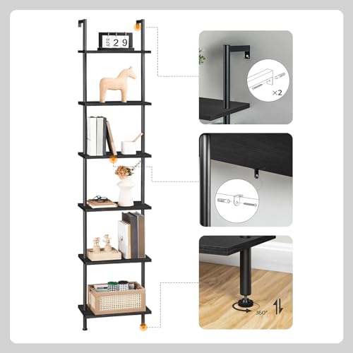 DIY Ladder Shelf