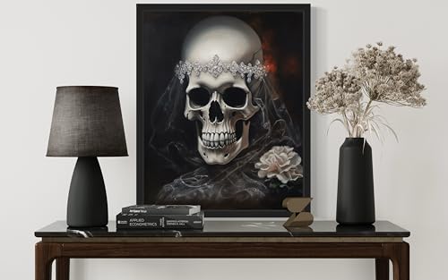 Skull Bride Poster Art Print