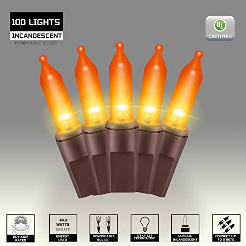 100LIGHTS Orange Extra (100 Count)