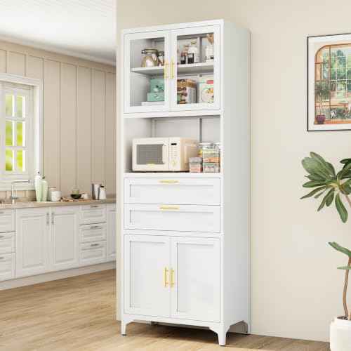 71" Kitchen Pantry Cabinet