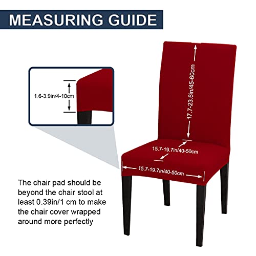 2 Pcs Dining Chair Slipcover