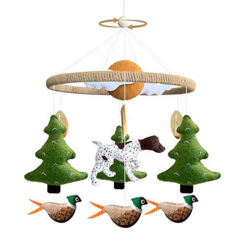Baby Mobile for Crib Hunting Baby Crib Mobile for Boys Girls